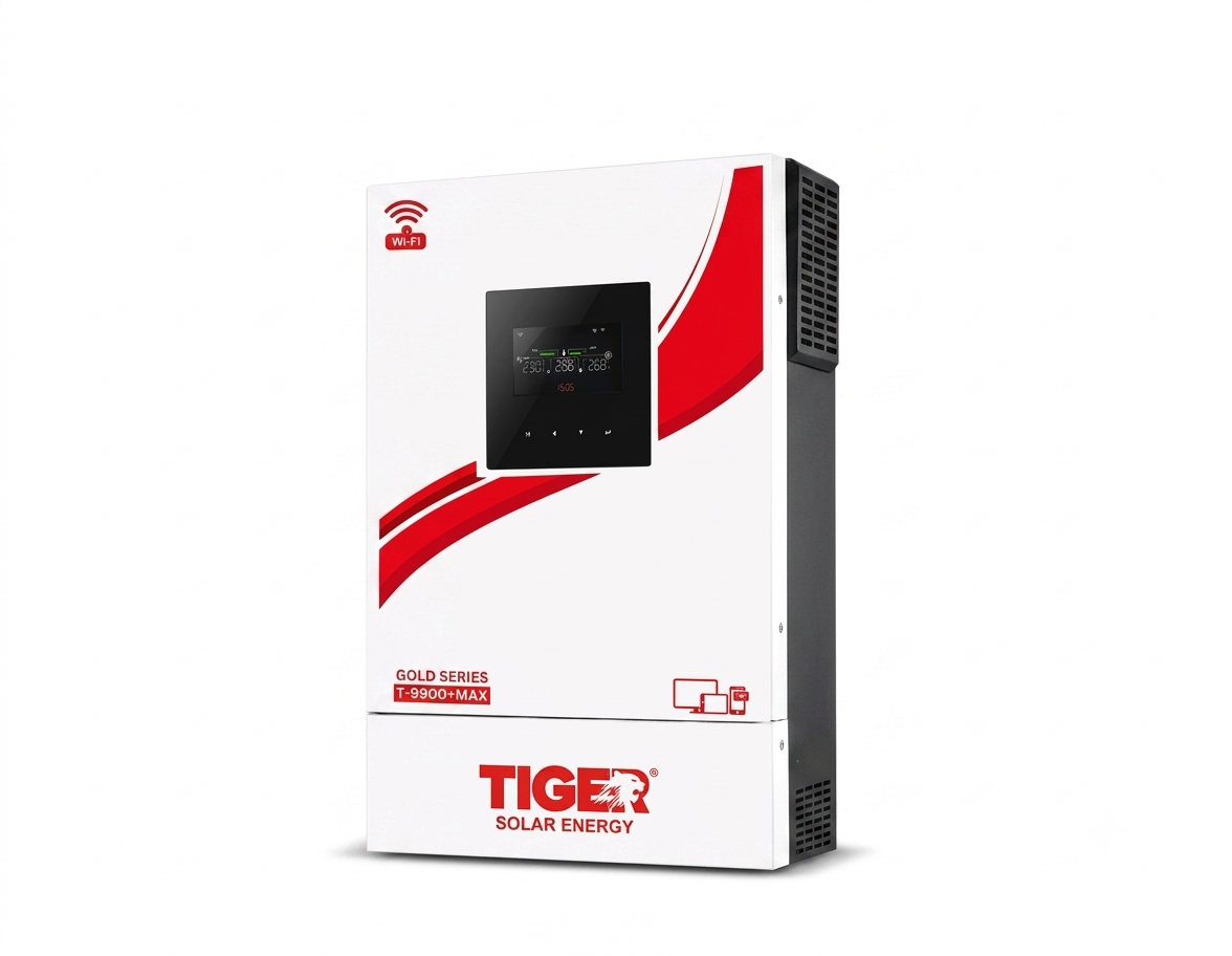 Tiger T-9900+ Max Gold Series 6kW Hybrid Solar Inverter
