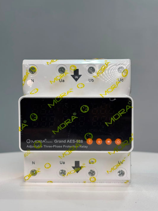 Mora 4Pole 3 Phase Voltage and current Protector