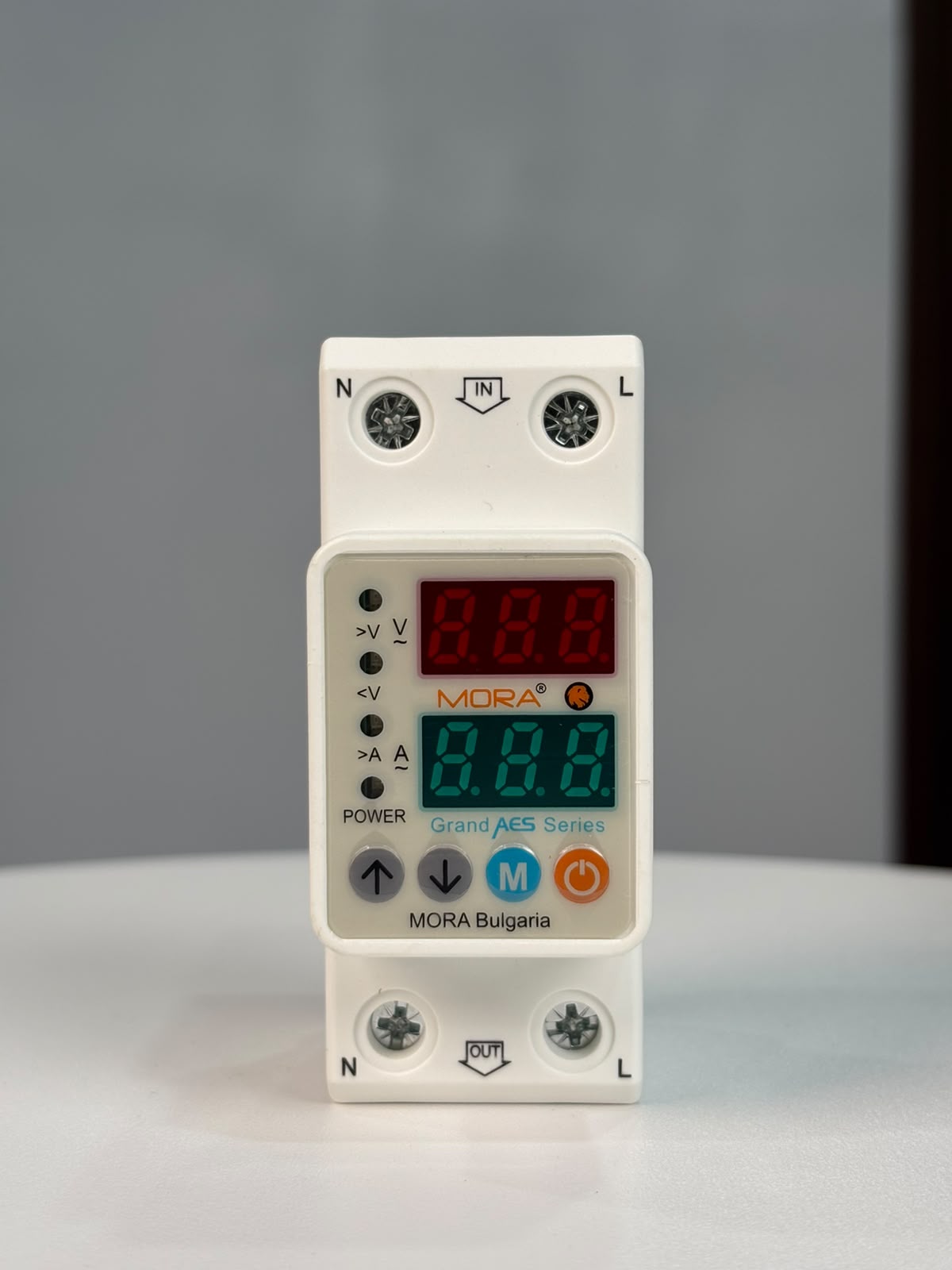 Mora 80A VA Protector by MORA Bulgaria with time delay function 2024