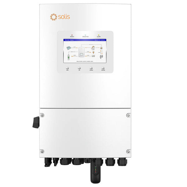 Solis 10kW S6-EH1P(3-10)K-L-PLUS Hybrid Inverter | IP66 Single Phase Solar Inverter | 2 MPPT | 10kW Backup Support