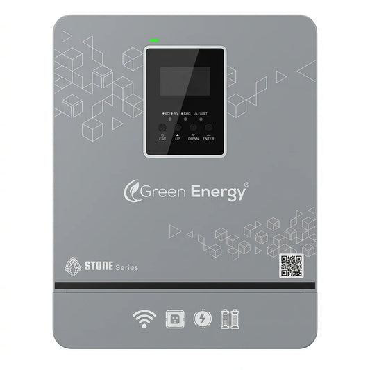 Green Energy Stone Series 3.6kW PV5200 Off-Grid Solar Inverter | Pure Sine Wave UPS