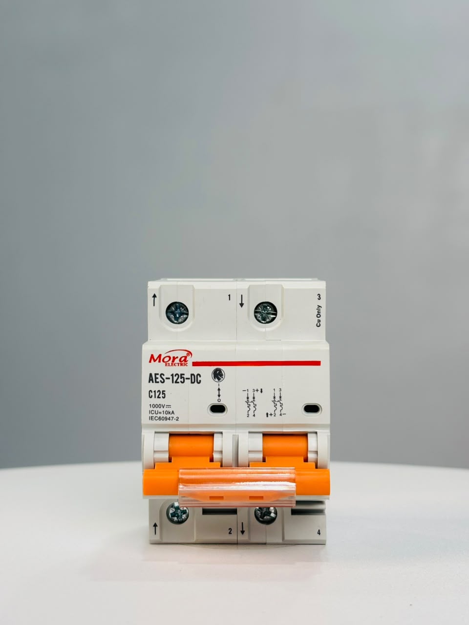Mora 2P DC Circuit Breaker 125A Mora Battery Breaker DC 125A