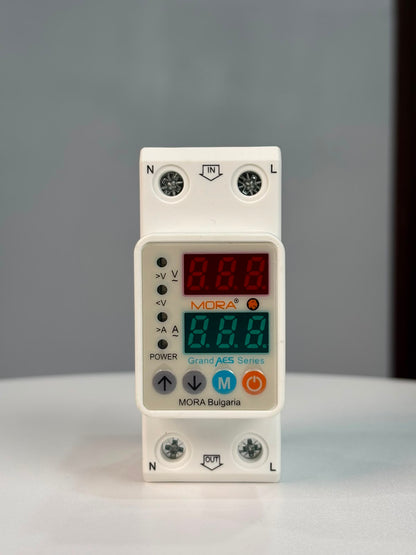 Mora 80A VA Protector by MORA Bulgaria with time delay function 2024