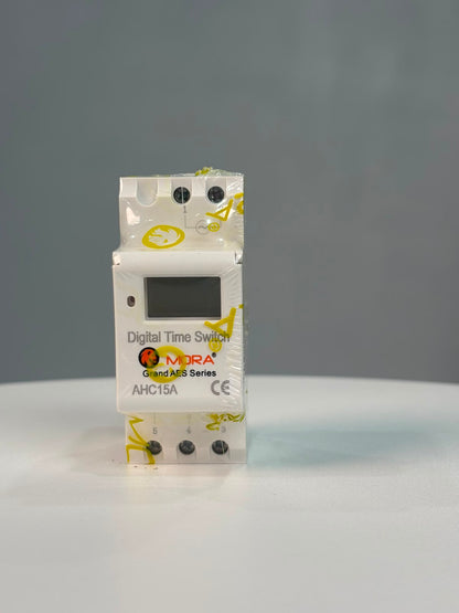 Mora 15A Weekly 7 Days Programmable Digital Timer Switch